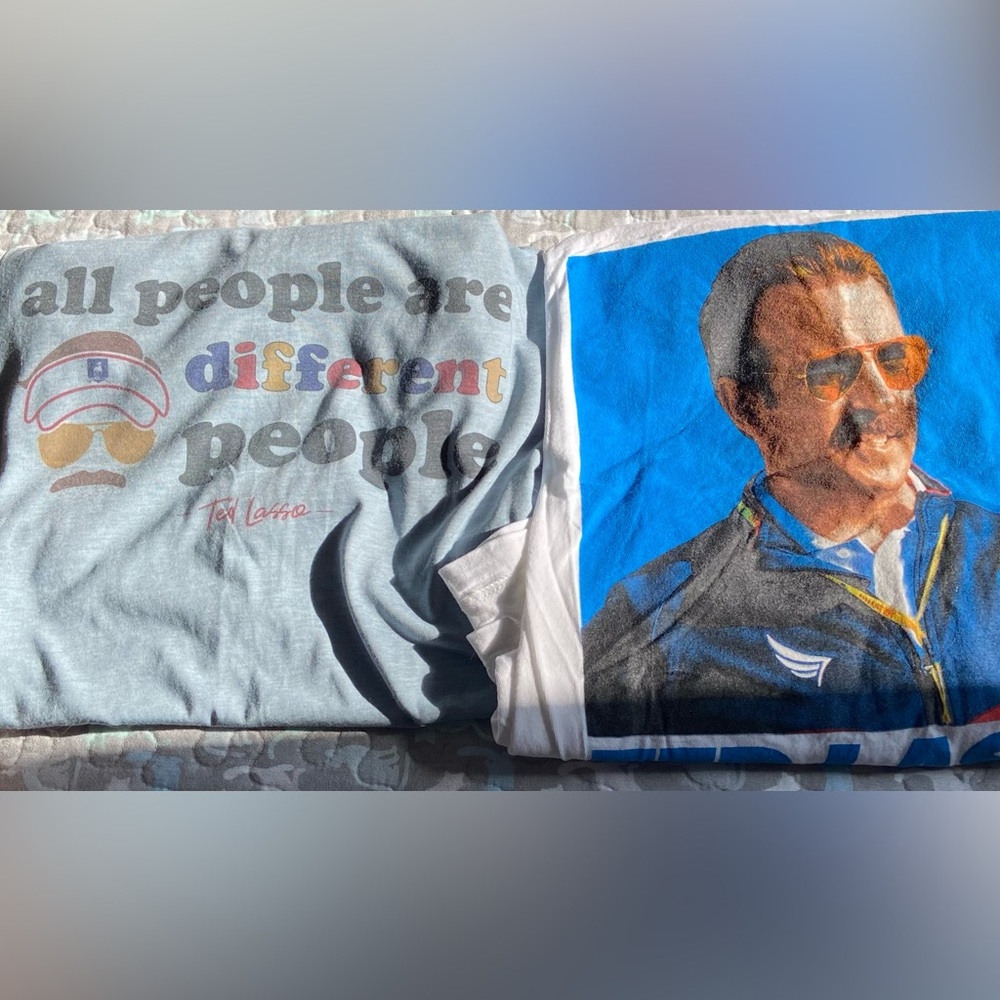 Lot of 2 Ted Lasso tees size XXL